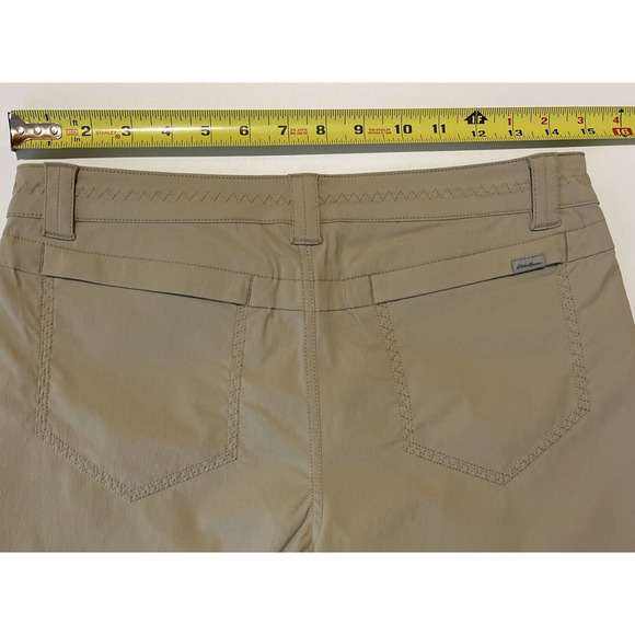 Eddie Bauer Horizon Shorts Womens 4 Beige - Picture 7 of 9
